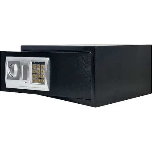 Powertech Χρηματοκιβώτιο Ξενοδοχείου με Ψηφιακό Κλείδωμα και Κλειδί Μ43xΠ35xΥ20cm Βάρους 11kg