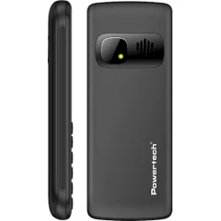 Powertech Sentry 4G Bar NC Dual SIM Κινητό με Κουμπιά (Ελληνικό Μενού) Μαύρο