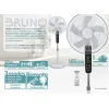 Bruno Ανεμιστήρας Ορθοστάτης 45W Διαμέτρου 43cm με Τηλεχειριστήριο
