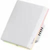 Sonoff T5EU1C Χωνευτός Διακόπτης Τοίχου Wi-Fi Φωτισμού Μονός με Πλαίσιο Λευκός