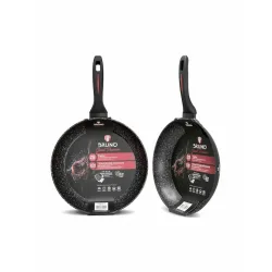 Bruno Granit Premium Τηγάνι από Αλουμίνιο με Αντικολλητική Επίστρωση 28cm