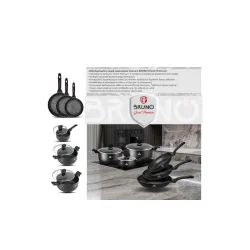 Bruno Βαθιά Κατσαρόλα από Αλουμίνιο 24cm