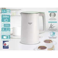 Bruno Βραστήρας 1.7lt 2200W Λευκός