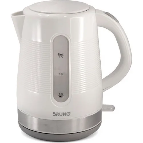Bruno Βραστήρας 1.7lt 2200W Λευκός