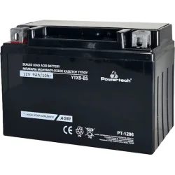 Powertech Μπαταρία UPS με Χωρητικότητα 9Ah και Τάση 12V PT-1206 1τμχ