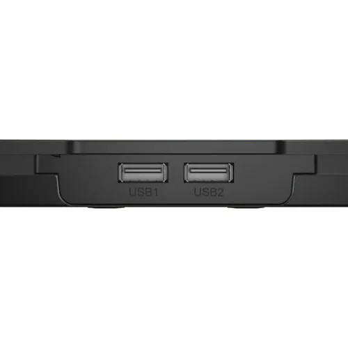 Powertech Cooling Pad για Laptop έως 15.6" με 2 Ανεμιστήρες και Φωτισμό