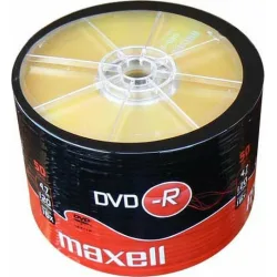 Maxell Εγγράψιμα DVD-R 16x 4.7GB Cake Box 50τμχ Maxell Εγγράψιμα DVD-R 16x 4.7GB Cake Box 50τμχ