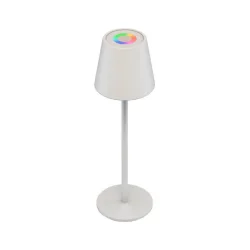 GOOBAY επιτραπέζιο φωτιστικό 73928, RGB, επαναφορτιζόμενο, λευκό