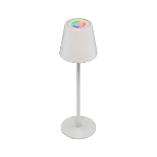 GOOBAY επιτραπέζιο φωτιστικό 73928, RGB, επαναφορτιζόμενο, λευκό