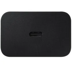 Samsung Φορτιστής με Θύρα USB-C και Καλώδιο USB-C - USB-C 45W Power Delivery Μαύρος (EP-T4511X)