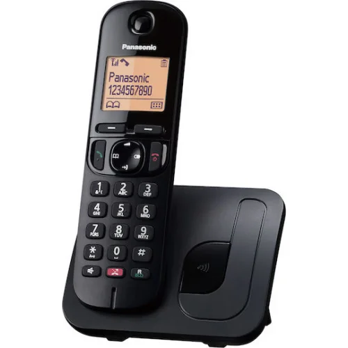 Panasonic KX-TGC250 Ασύρματο Τηλέφωνο με Ελληνικό Μενού Λευκό