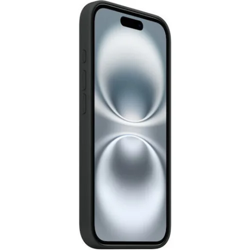 Apple Silicone Case with MagSafe Back Cover Σιλικόνης Μαύρο (iPhone 16)