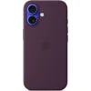 Apple Silicone Case with MagSafe Back Cover Σιλικόνης Plum (iPhone 16)