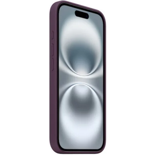 Apple Silicone Case with MagSafe Back Cover Σιλικόνης Plum (iPhone 16)