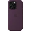 Apple Silicone Case with MagSafe Back Cover Σιλικόνης Plum (iPhone 16 Pro)