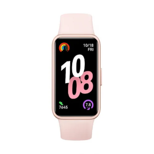 Huawei Band 10 Αδιάβροχο με Παλμογράφο Ροζ