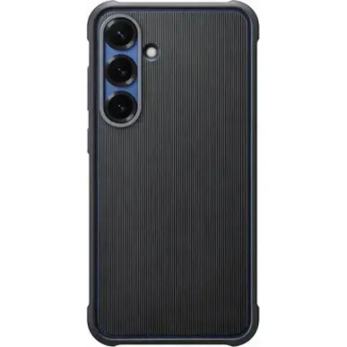 Samsung Back Cover Σιλικόνης / Πλαστικό με Υποδοχή για Κάρτες Μαύρο (Galaxy S25)