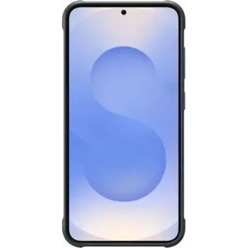 Samsung Back Cover Σιλικόνης / Πλαστικό με Υποδοχή για Κάρτες Μαύρο (Galaxy S25)