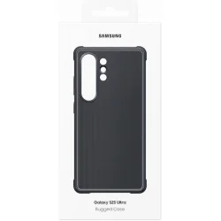 Samsung Back Cover Πλαστικό με Υποδοχή για Κάρτες Μαύρο (Galaxy S25 Ultra)