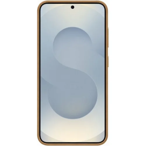 Samsung Kindsuit Case Back Cover Δερματίνης Camel (Galaxy S25)