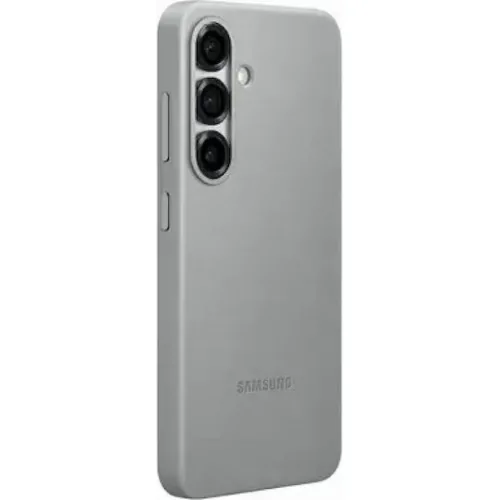Samsung Back Cover Δερμάτινο / Δερματίνης Γκρι (Galaxy S25)