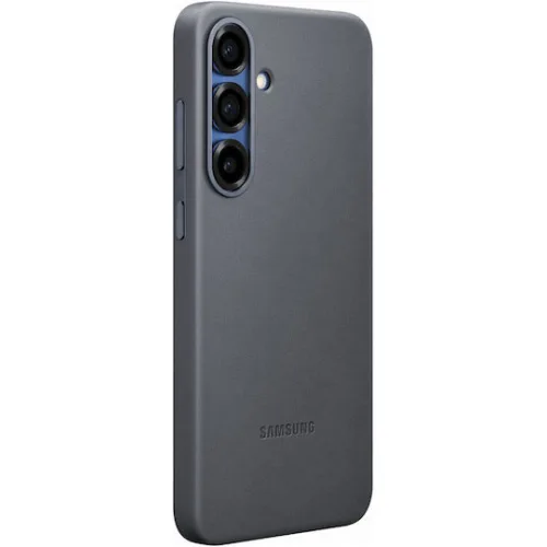 Samsung Kindsuit Case Back Cover Δερμάτινο Μαύρο (Galaxy S25+)