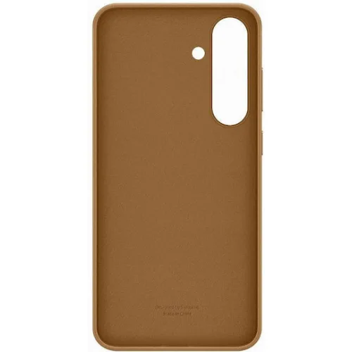 Samsung Back Cover Δερμάτινο Χρυσό (Galaxy S25+)