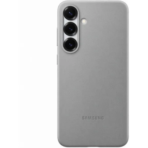 Samsung Back Cover Δερμάτινο Γκρι (Galaxy S25+)