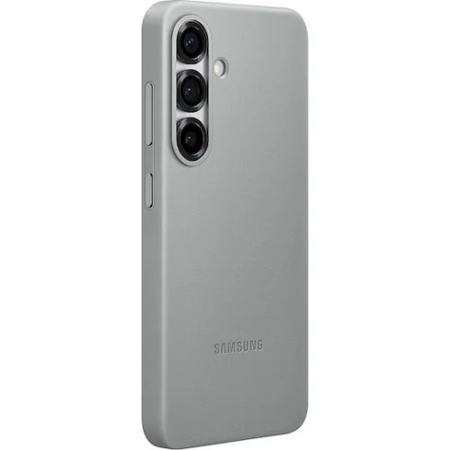Samsung Back Cover Δερμάτινο Γκρι (Galaxy S25+)