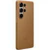 Samsung Back Cover Δερμάτινο Χρυσό (Galaxy S25 Ultra)