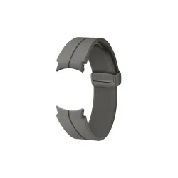 Samsung D-buckle Sport Λουράκι Σιλικόνης με Pin Γκρι (Galaxy Watch4/5/6/7/FE/4 Classic/6 Classic/5 Pro)