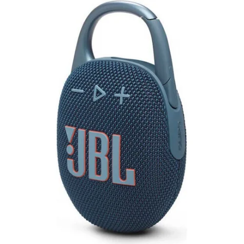 JBL Clip 5 Αδιάβροχο Ηχείο Bluetooth 7W με Διάρκεια Μπαταρίας έως 12 ώρες Blue