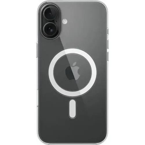 Apple Clear Case with MagSafe Back Cover Σιλικόνης Διάφανο (iPhone 16 Plus)