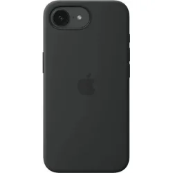 Apple Silicone Case Back Cover Σιλικόνης Μαύρο (iPhone 16e)