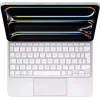 Apple Magic Keyboard Flip Cover με Πληκτρολόγιο Ελληνικά Λευκό (iPad Pro 2024 11") MWR03GR/A