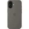 Apple Silicone Case with MagSafe Back Cover Σιλικόνης Stone Gray (iPhone 16)