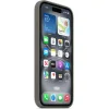 Apple Silicone Case with MagSafe Back Cover Σιλικόνης Stone Gray (iPhone 16)