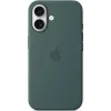 Apple Silicone Case with MagSafe Back Cover Σιλικόνης Lake Green (iPhone 16)