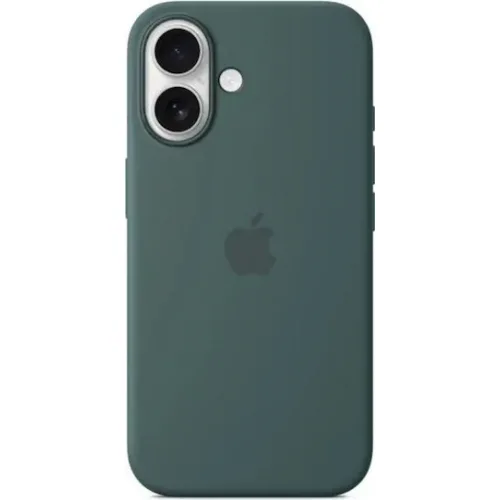 Apple Silicone Case with MagSafe Back Cover Σιλικόνης Lake Green (iPhone 16)