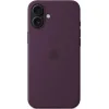 Apple Silicone Case with MagSafe Back Cover Σιλικόνης Plum (iPhone 16 Plus)