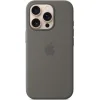 Apple Silicone Case with MagSafe Back Cover Σιλικόνης Stone Gray (iPhone 16 Pro)