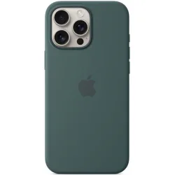 Apple Silicone Case with MagSafe Back Cover Σιλικόνης 1.5mm Lake Green (iPhone 16 Pro)