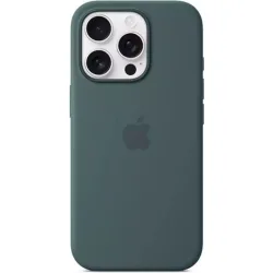 Apple Silicone Case with MagSafe Back Cover Σιλικόνης 1.5mm Lake Green (iPhone 16 Pro)