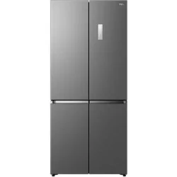 TCL Ψυγείο Ντουλάπα 456lt NoFrost Υ190xΠ83.3xΒ58εκ. Inox RC456CXE0