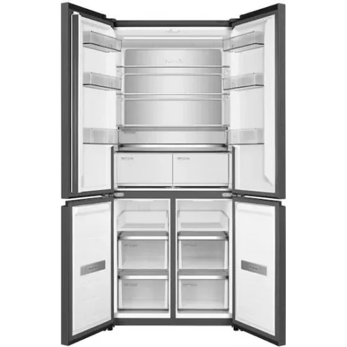 TCL Ψυγείο Ντουλάπα 456lt NoFrost Υ190xΠ83.3xΒ58εκ. Inox RC456CXE0