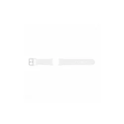 Samsung Λουράκι Σιλικόνης Λευκό (Galaxy Watch4/5/6/7/FE/4 Classic/6 Classic/5 Pro)