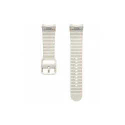 Samsung Λουράκι Σιλικόνης Λευκό (Galaxy Watch4/5/6/7/FE/4 Classic/6 Classic/5 Pro)