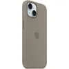 Apple Silicone Case with MagSafe Back Cover Σιλικόνης Clay (iPhone 15)