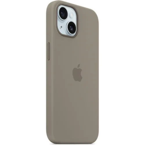 Apple Silicone Case with MagSafe Back Cover Σιλικόνης Clay (iPhone 15)