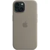 Apple Silicone Case with MagSafe Back Cover Σιλικόνης Clay (iPhone 15)